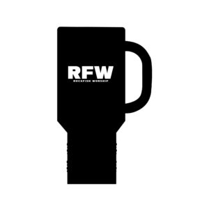 40oz Insulated Travel Mug - Rockfish Worship Design